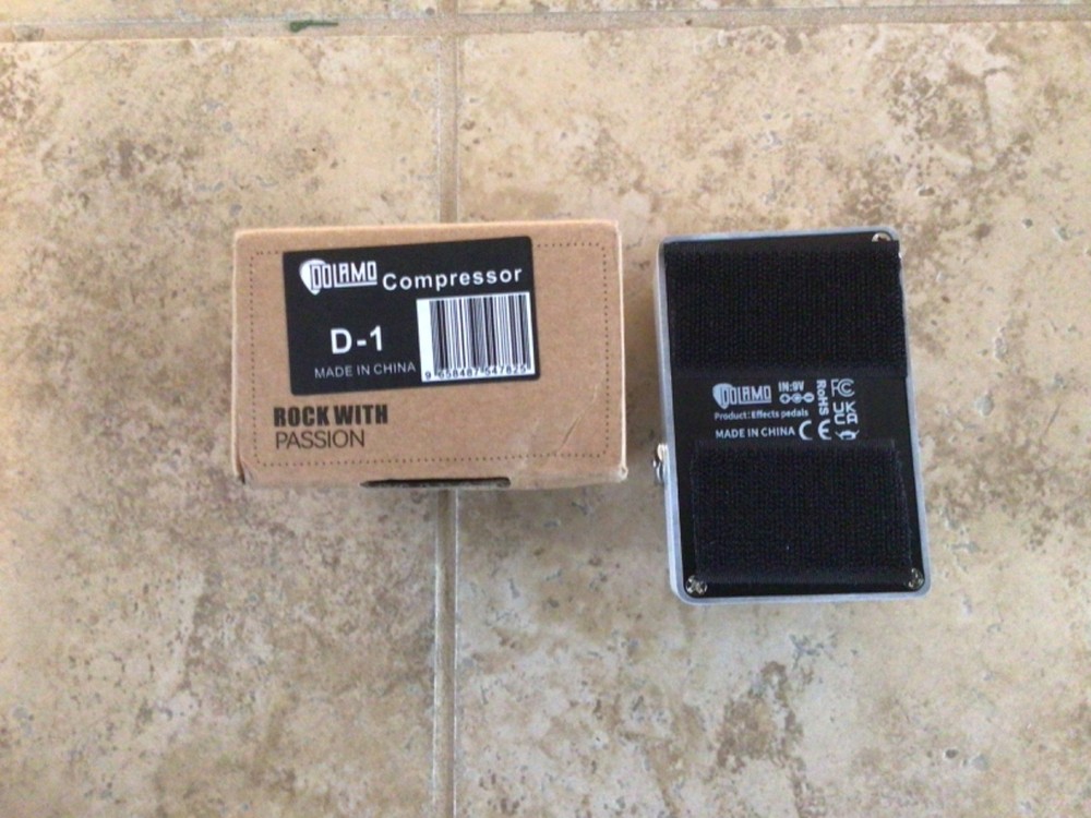 Dolamo D-1 Compressor Guitar Effects Pedal Tested & Working