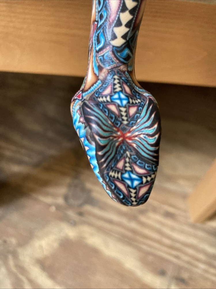 POLYMER CLAY SNAKE SCULPTURE