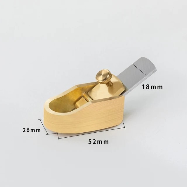 4pcs different sizes Mini Brass Planes,small plane for woodworking tools
