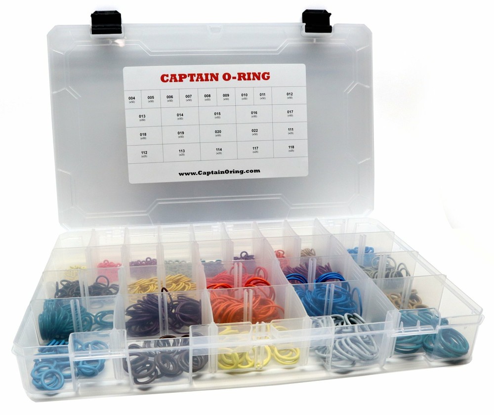 MASTER TECH COLOR CODED Paintball O-Ring Box Kit - fields, techs, stores, teams