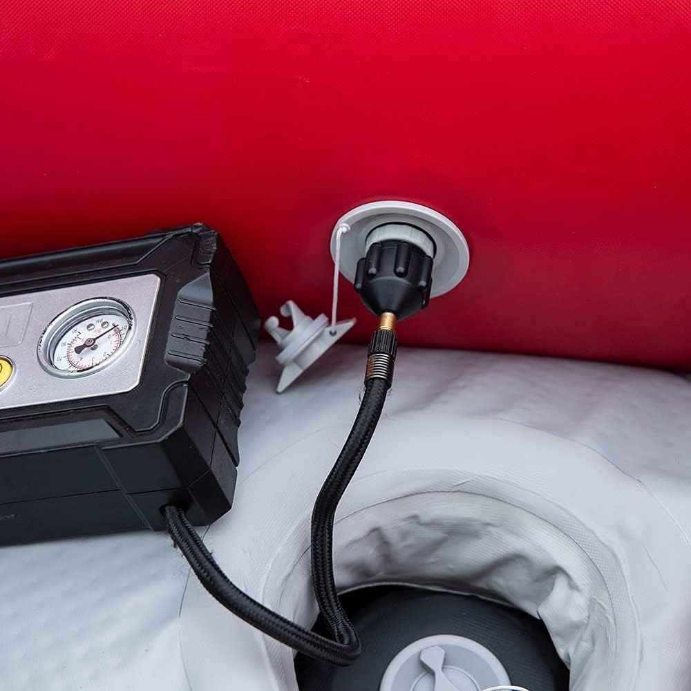 Neoprene Inflatable Board Pump Adapter - Compatible with Schrader Valves