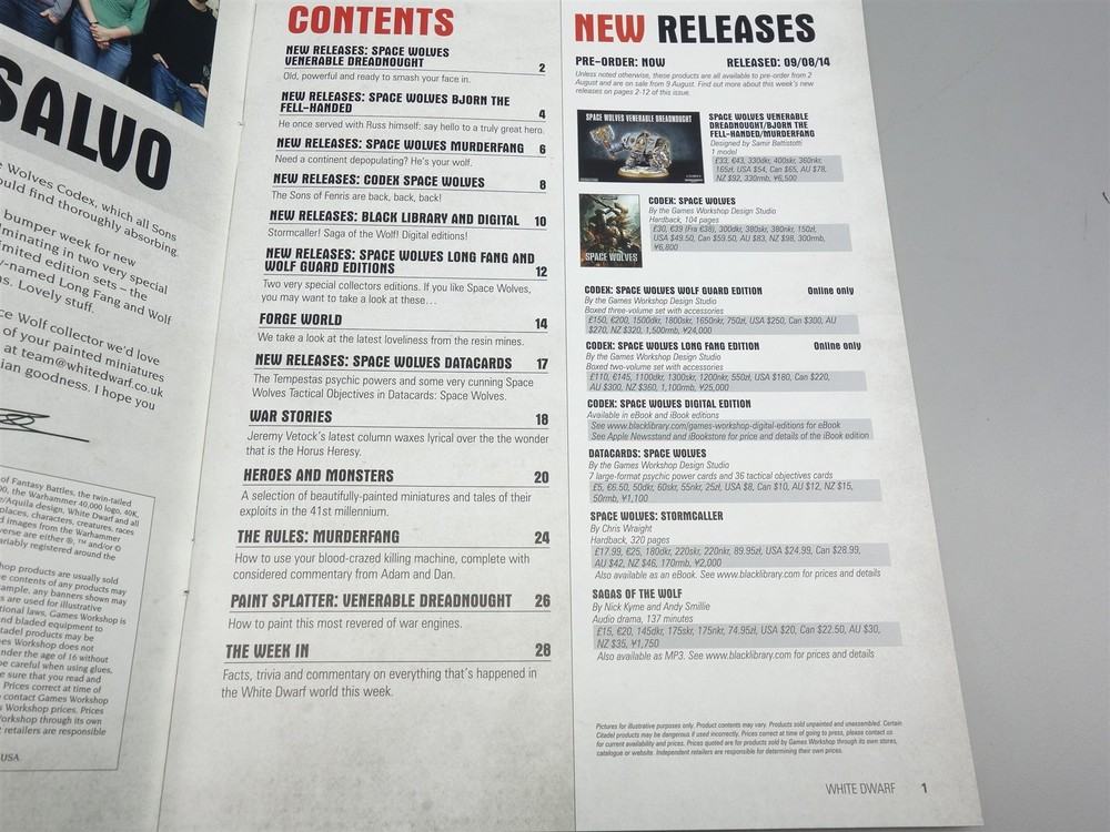 White Dwarf: Issue 27 August 2014 (Games Workshop)