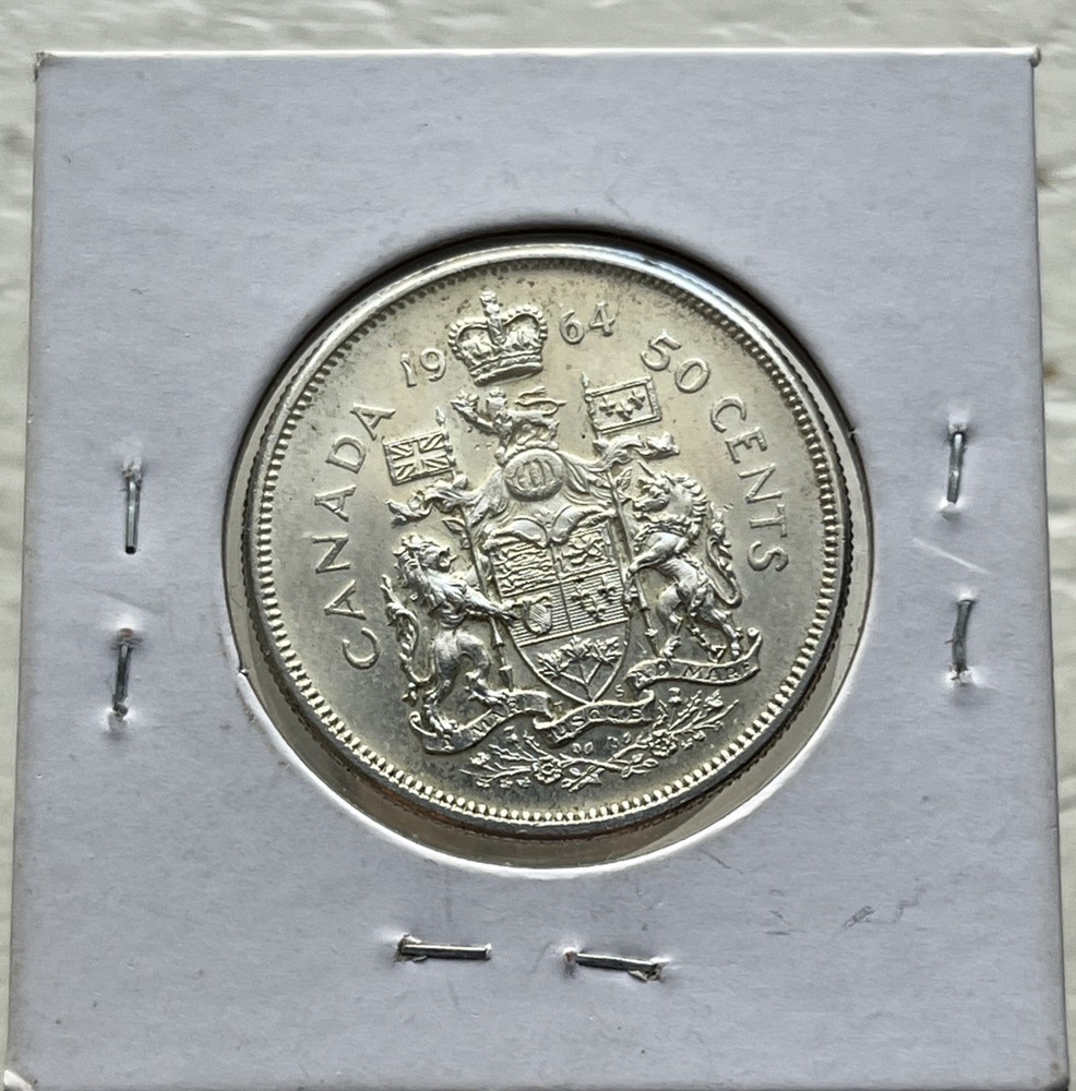 1964 Canada 50 Cents Silver Content
