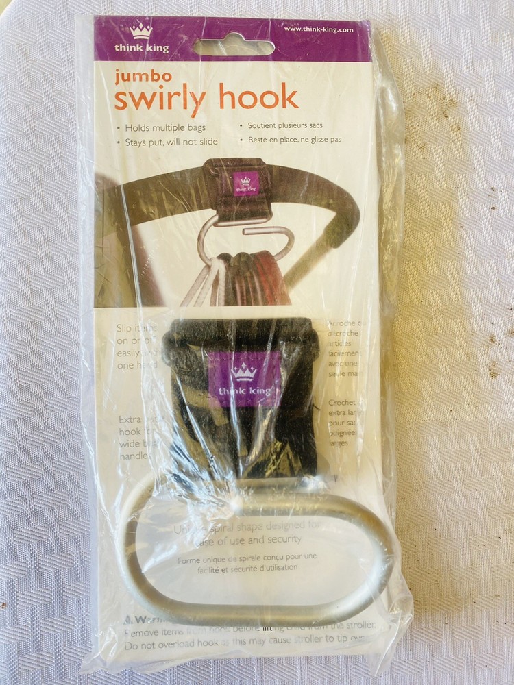 Think King Jumbo Swirly Stroller Hook