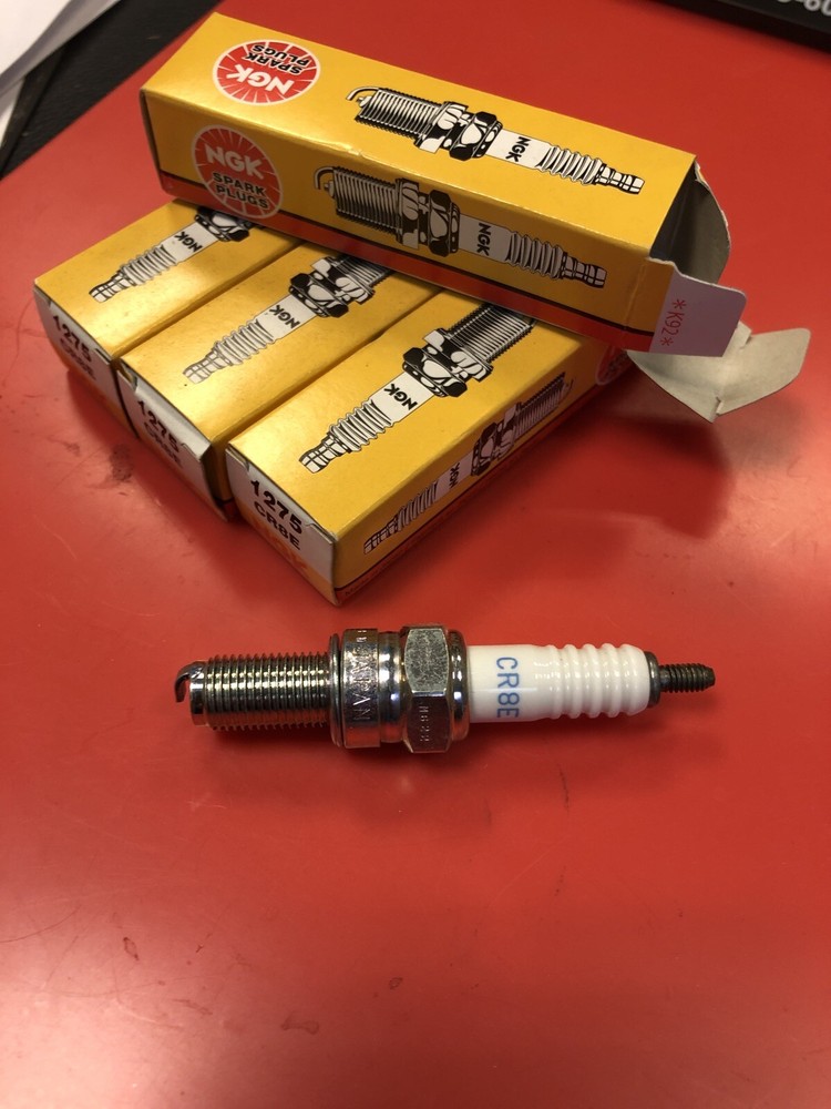 4pc (new) -- NGK # 1275 Standard Spark Plug -- CR8E