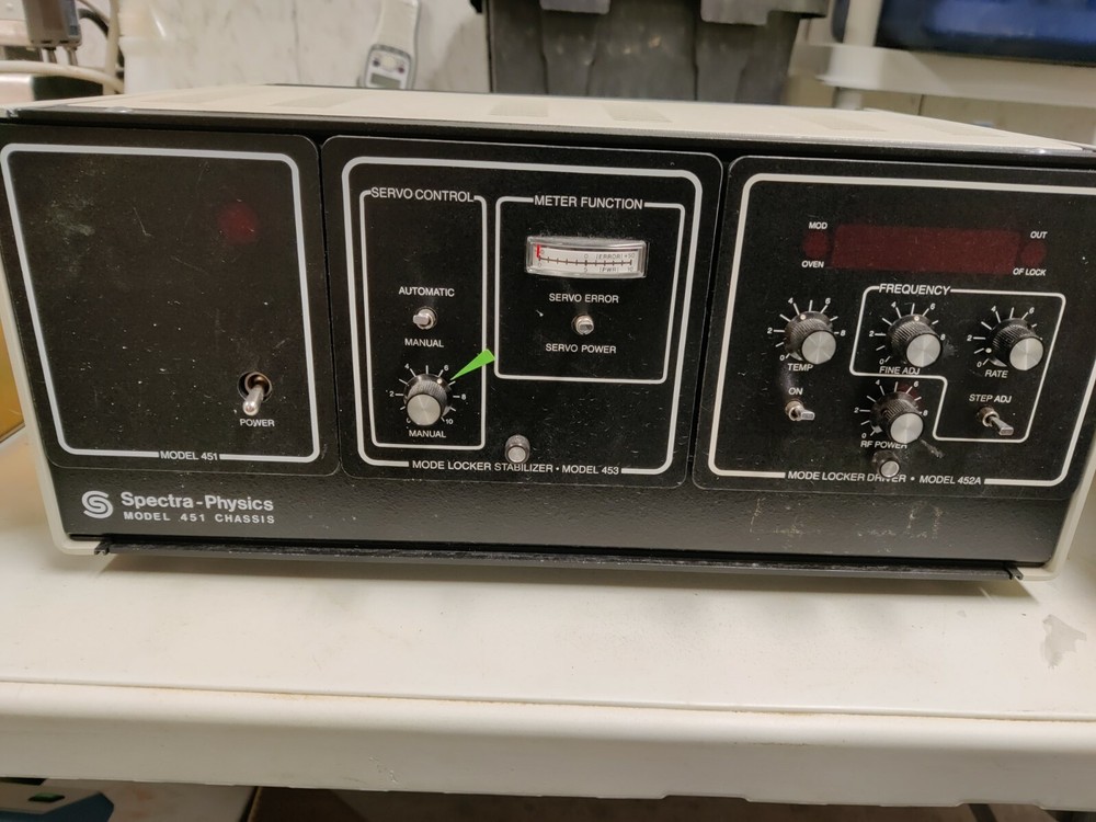 Spectra-Physics Mode Locker Stabilizer 453 +Driver 452