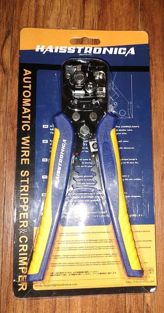HAISSTRONICA Automatic Wire Stripper & Crimper  10-24 AWG
