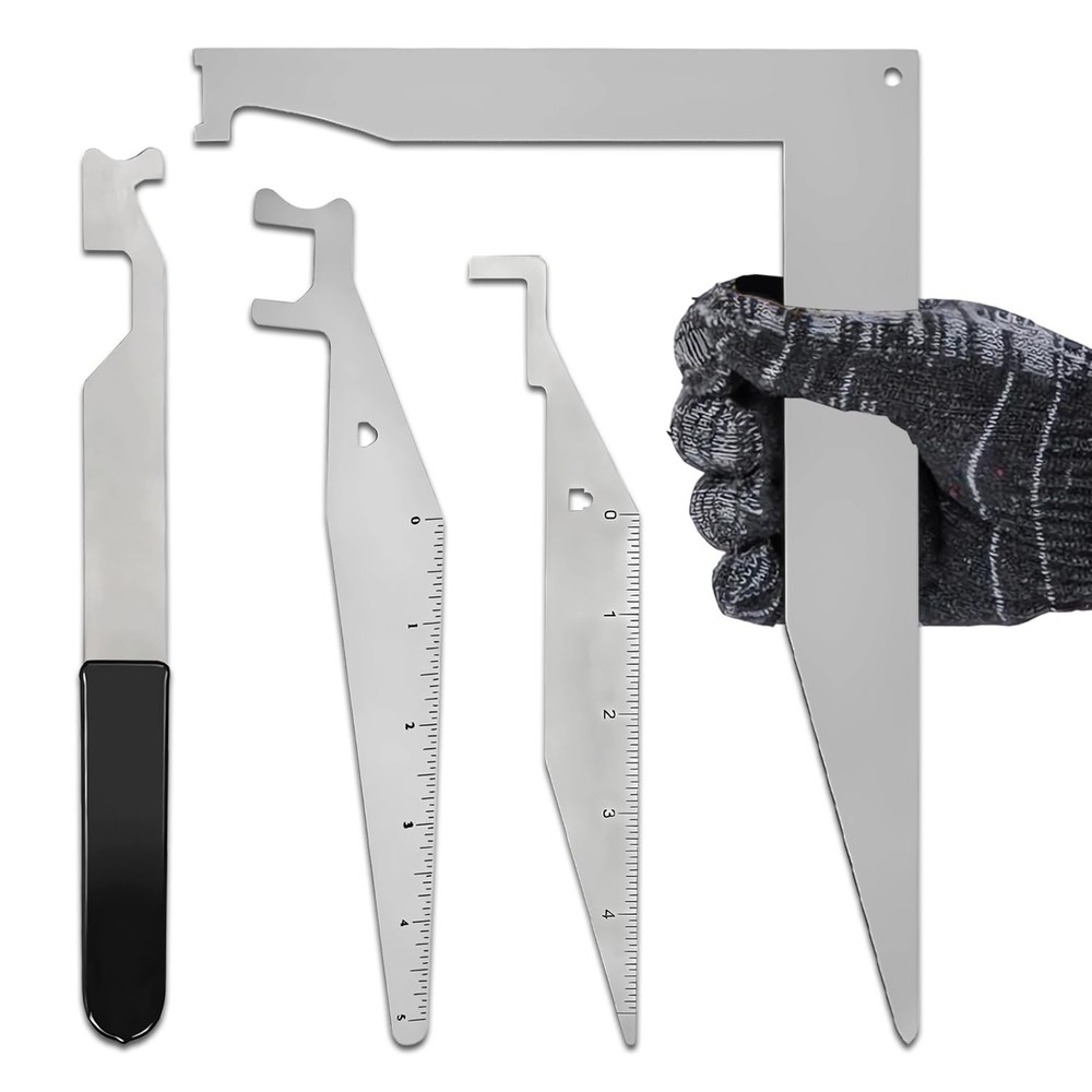 Multi-Purpose Emergency Tool Kit - 4-Pack High-Strength Spring Steel Tools for F