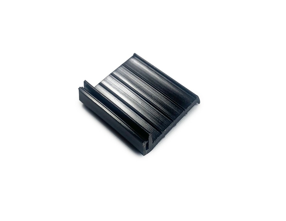 40 Pack - Black Pull Tabs for Window Screens made of Hard PVC