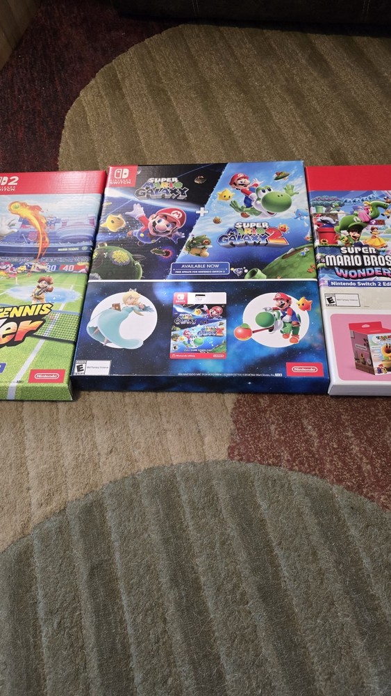 Nintendo Switch 2 - Mario Retail Promo Posters (3)