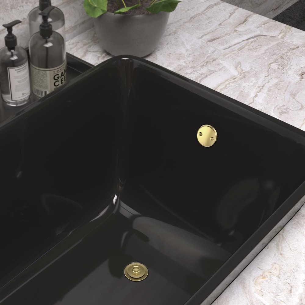 Brushed Gold Bathtub Drain Bath Tub Trim Set Conversion Kit