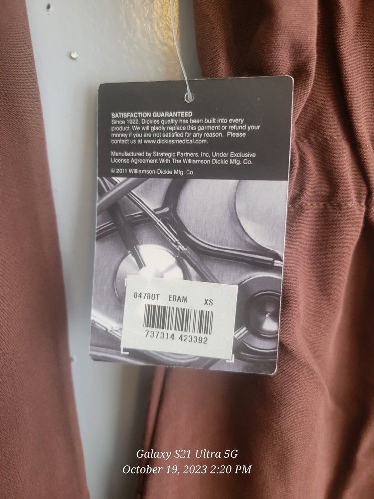 Dickies Scrub Set Brown
