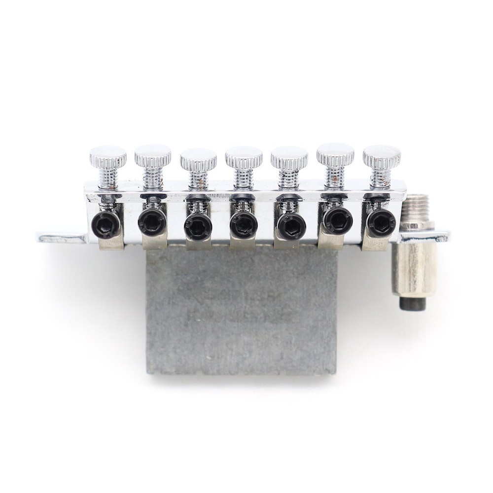 7 Strings Chrome Electric Guitar Bridge Double Locking System Tremolo Bridge