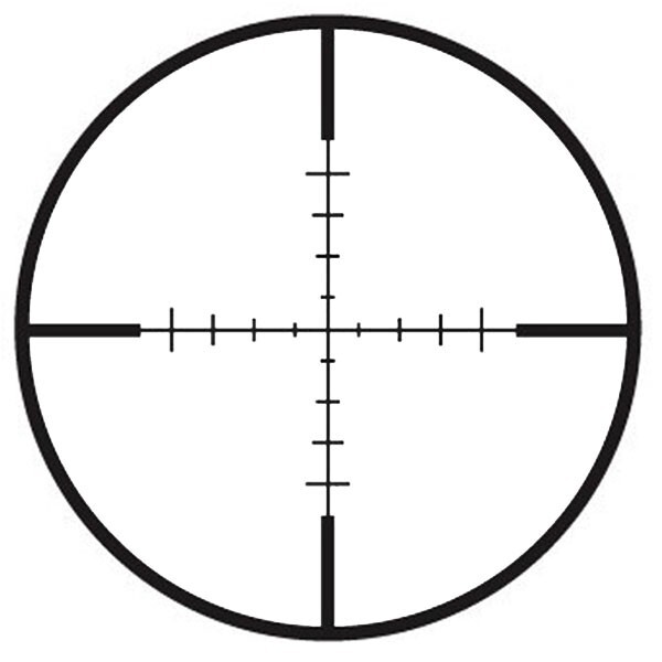 P4 mm Compact Scope With Low Profile Weaver Rings
