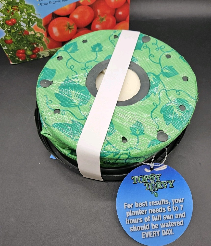 Topsy Turvy Upside Down Hanging Vegetable Growing System
