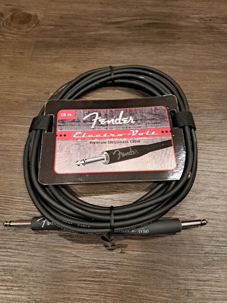 Fender Electro-Volt 18Foot Platinum Instrument Cable