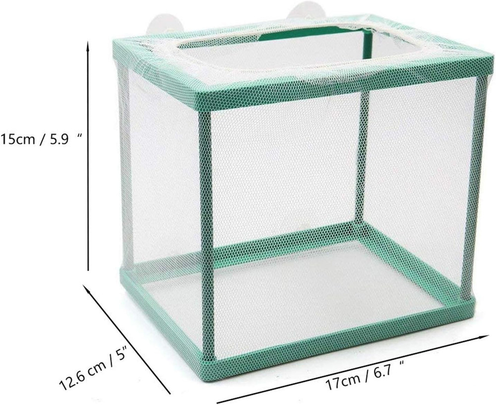 Nylon Mesh Fish Fry Hatchery Breeder Box Separation Net by