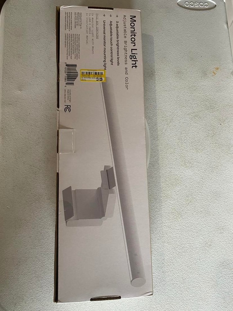 North Adjustable Monitor Light: LED Touch Sensor with USB-C Cable