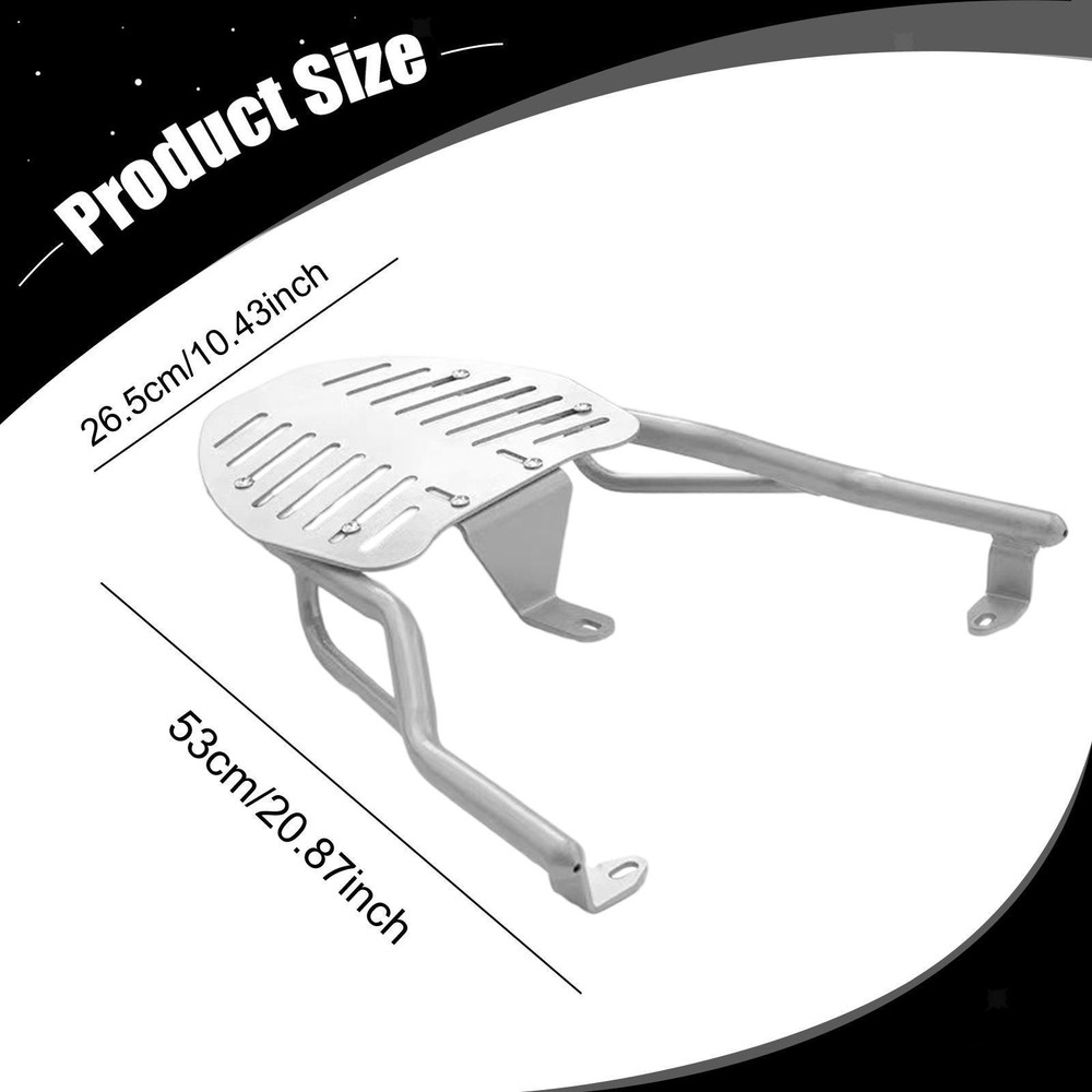 Rear Luggage Rack Storage Tail Carrier