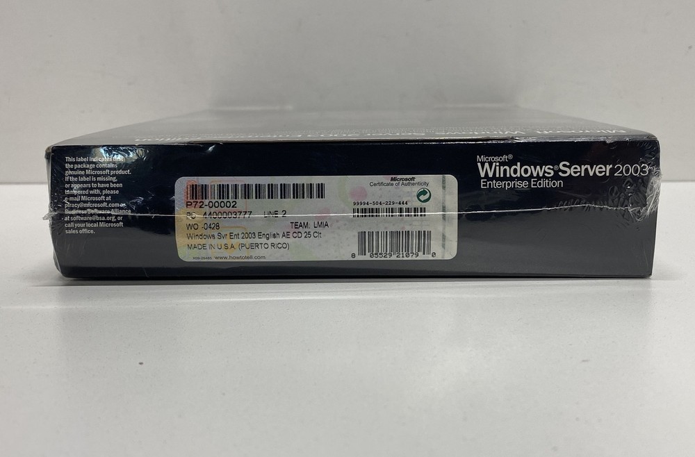 Microsoft Windows Server Enterprise Edition (new)