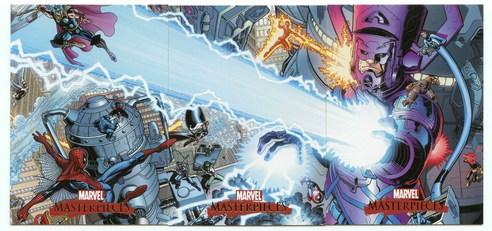 2007 Upper Deck Marvel Masterpieces Series 1 3-Card ARTHUR ADAMS Set