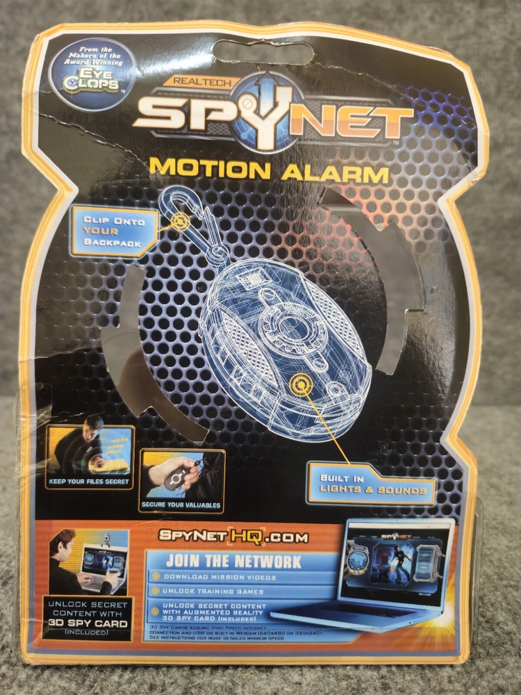 Jakks Pacific RealTech Spynet MOTION ALARM