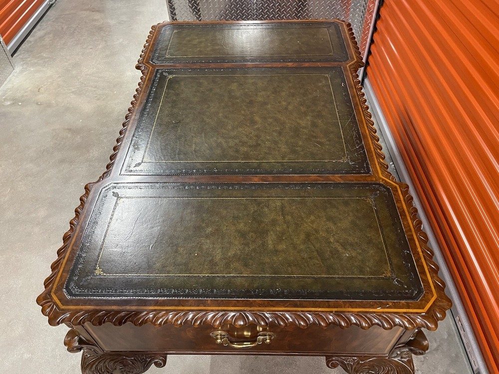 Maitland Smith Leather Top Desk - Read Description