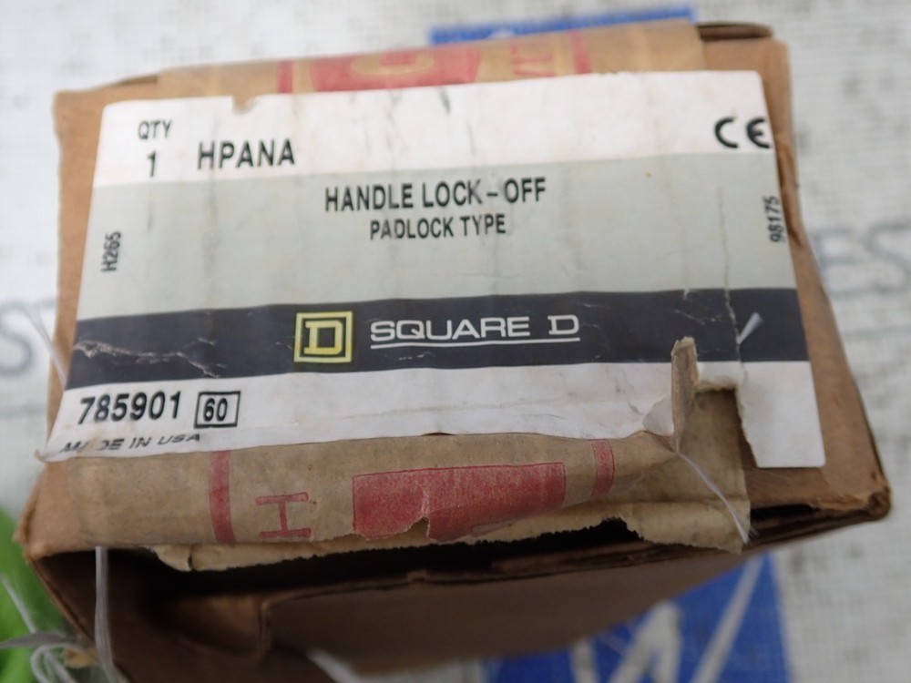 Square D HPANA Handle Lock Off Padlock Type New