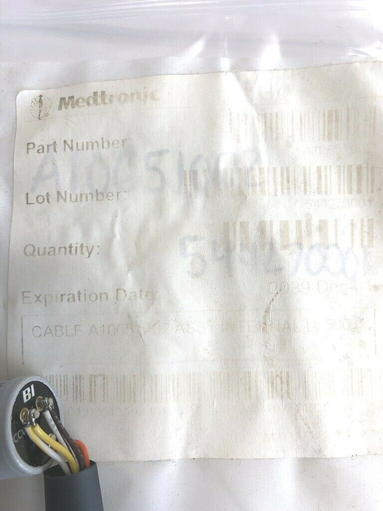 Medtronic A10651002 Internal Cable Assembly UI 560