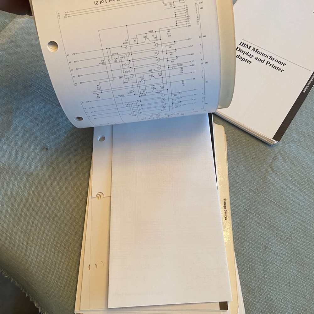 IBM PC Hardware Reference Library Technical Reference Options Adapters Vol 1 & 2