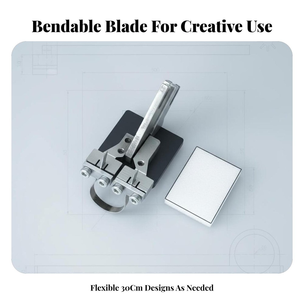 Professional Foam Sculpture Cutting Sled - with Blade