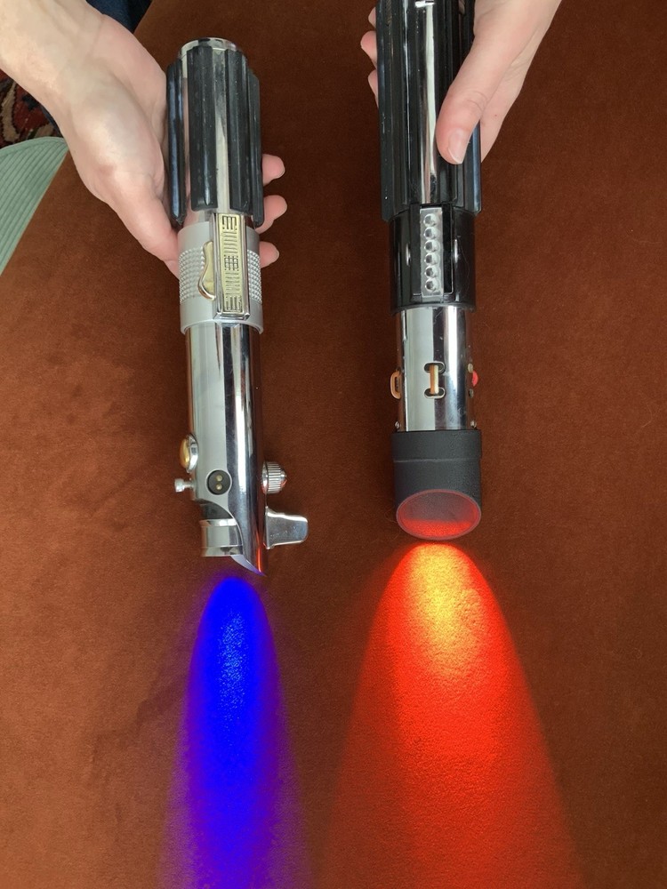 Master Replicas Force FX Lightsabers Anakin + Darth Vader