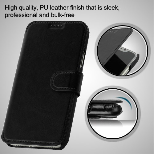 Brown MyJacket Wallet Element ,IPhone X/XS , Free screen protector