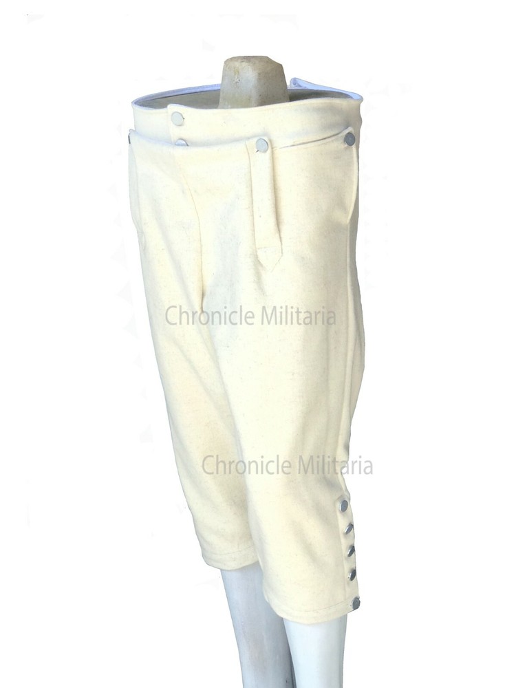 Revolutionary war fall front breeches 18th century breeches colonial