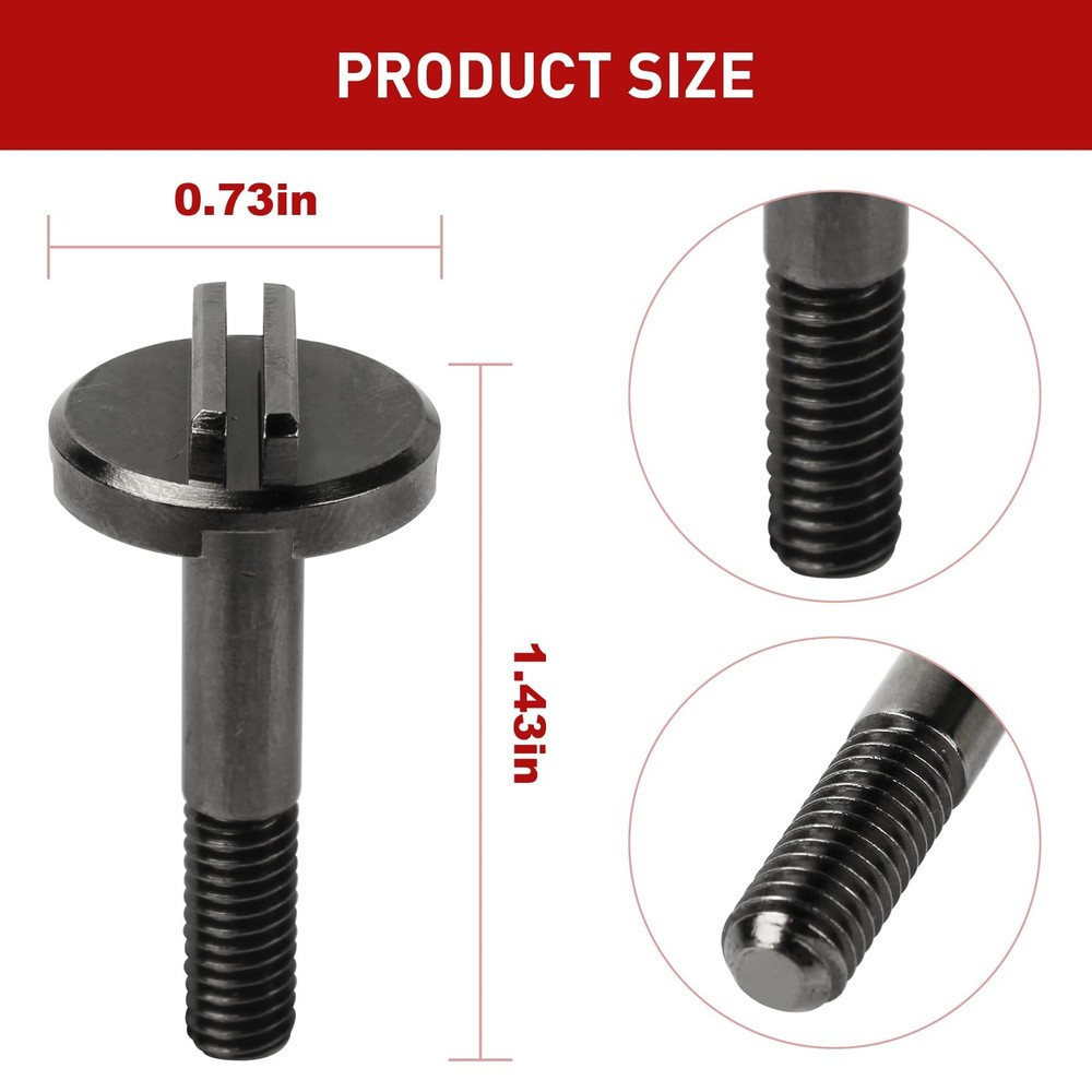 (2 Pack) Blade Clamp Screw Compatible with Milwaukee M18 Multi-Tool 2 Pack
