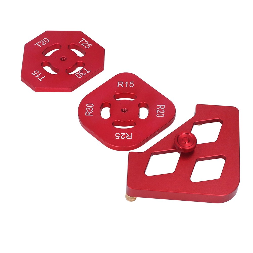 Router Template Aluminium Alloy Round Corner Radius Jig Tool Set Kit✈