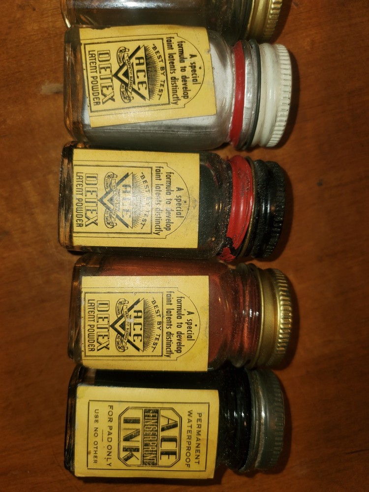 Ace Fingerprint Kit with Sanatized Ink