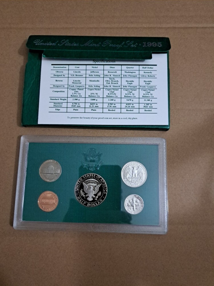 1995 United States Mint Proof Set