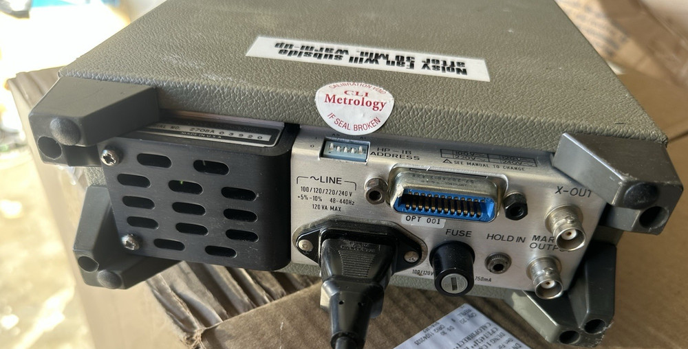 HP 8116A Pulse/Function Generator 50MHz - Tested To Power On Only