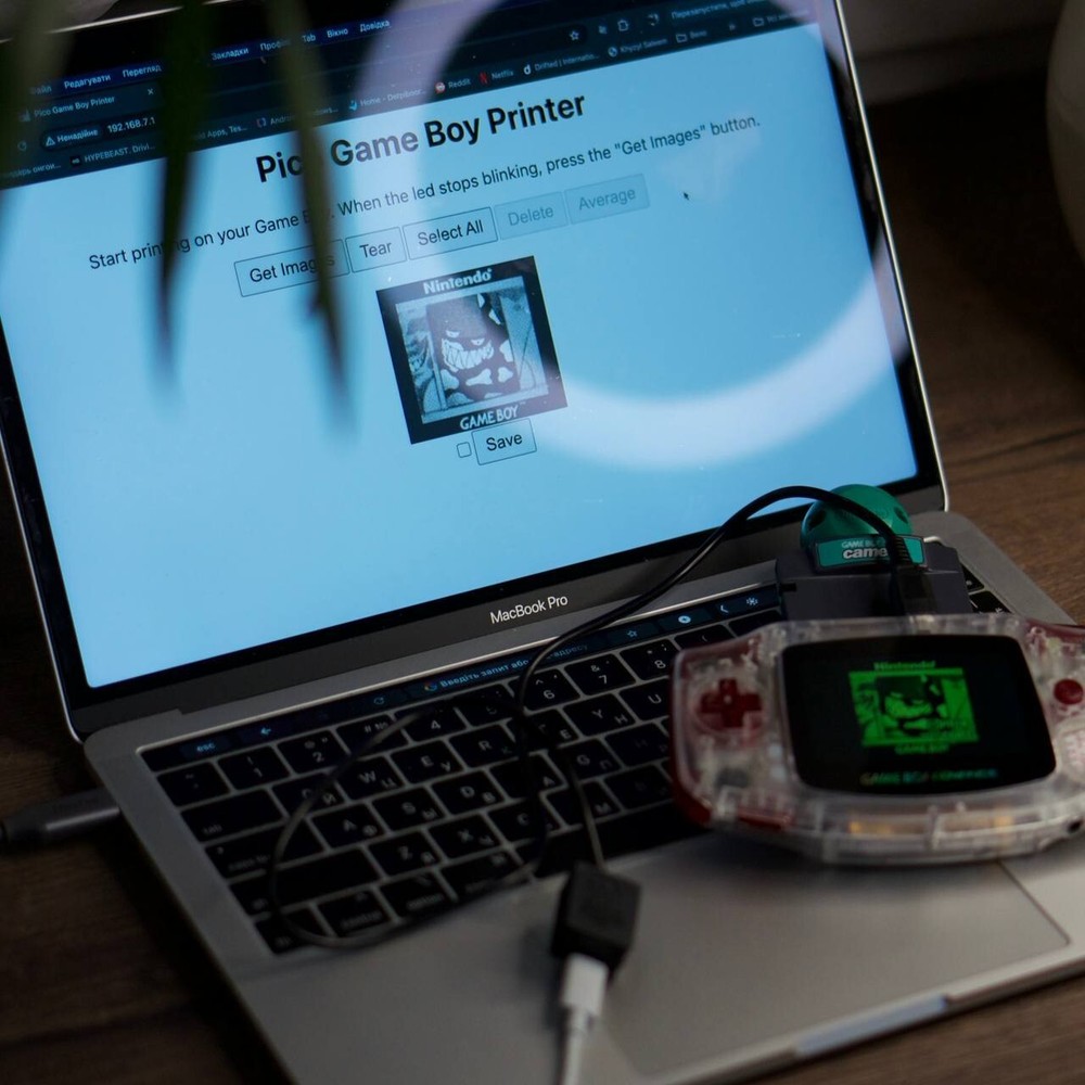 Nintendo GameBoy Camera Photo Save Adapter - No Modifications Needed!