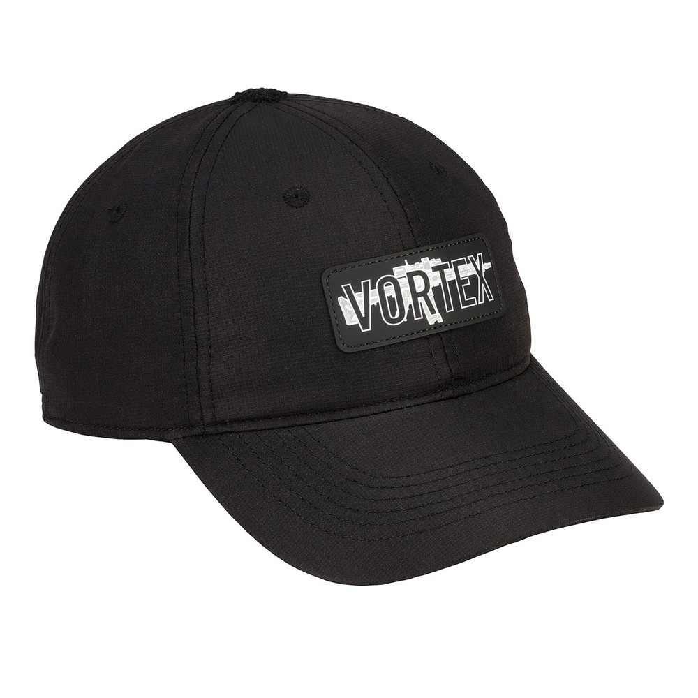 VORTEX Men's Precision Profile Black OSFM Cap (125-06-BLK)