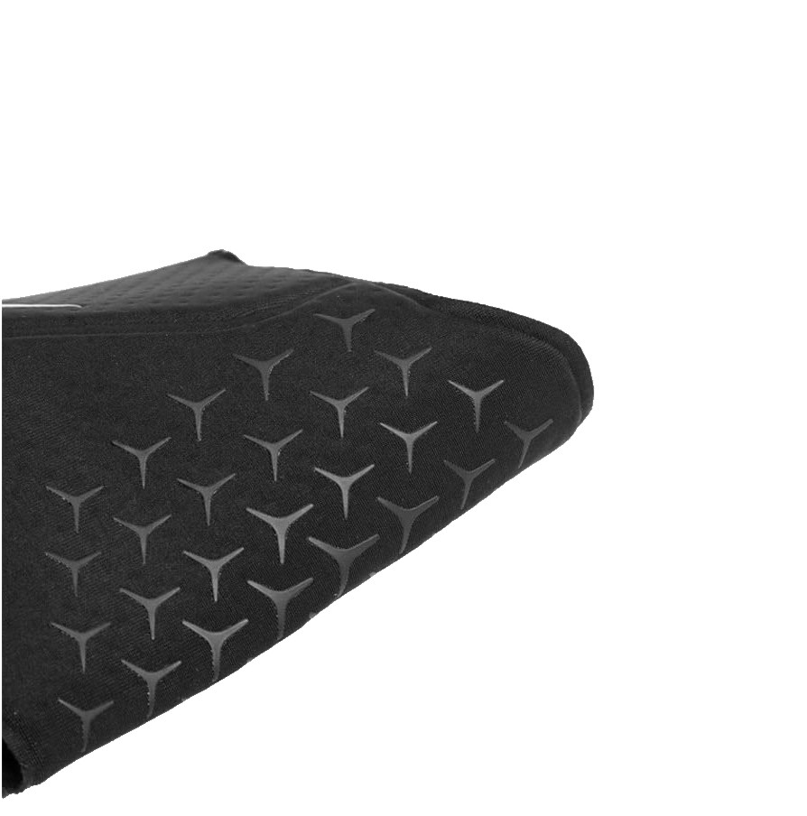 Nike PRO Ankle Sleeve 3 Black White Logo Size Large Compression Support Dri-FIT
