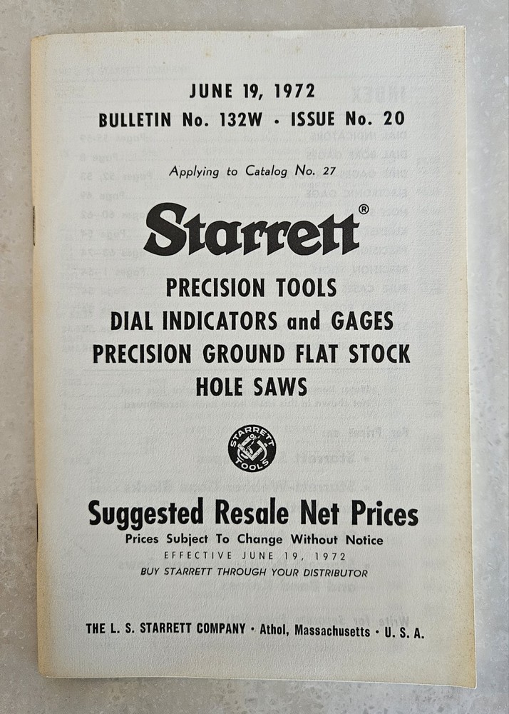 Starrett Precision Tools: Dial Indicators & Gages, Precision Ground Flat...