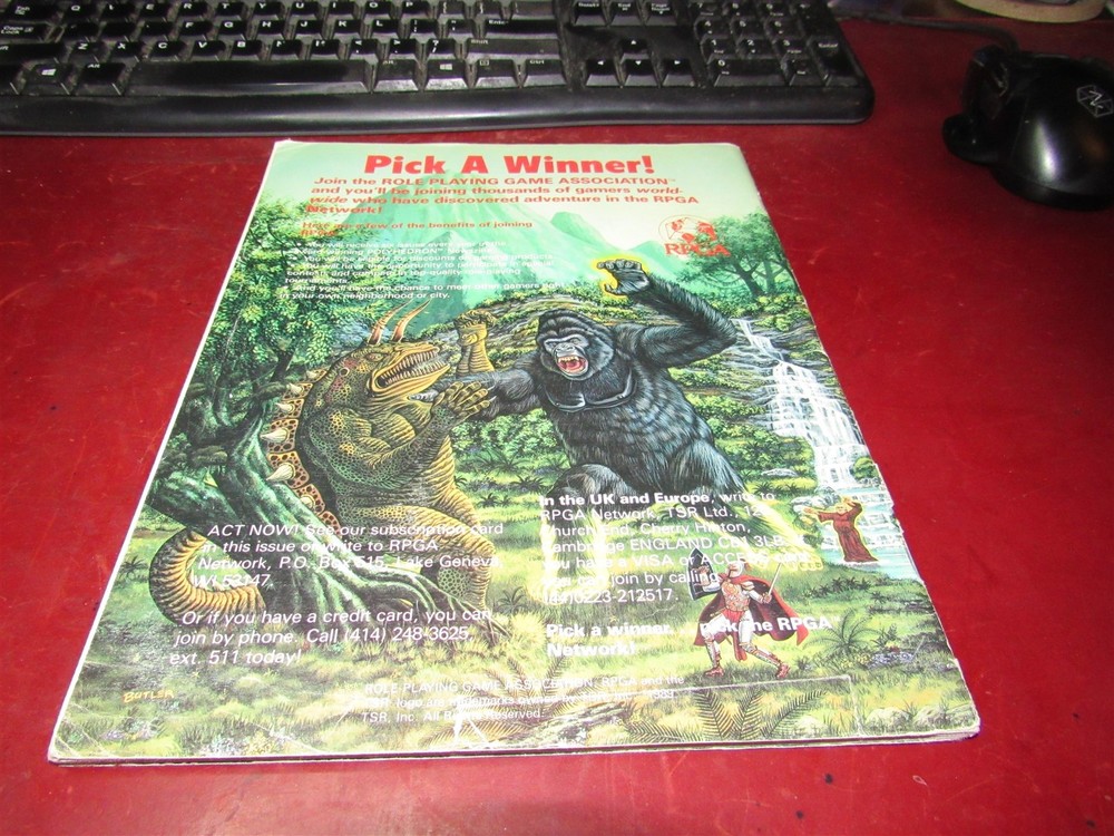 TSR: Dungeon Magazine: Issue 22