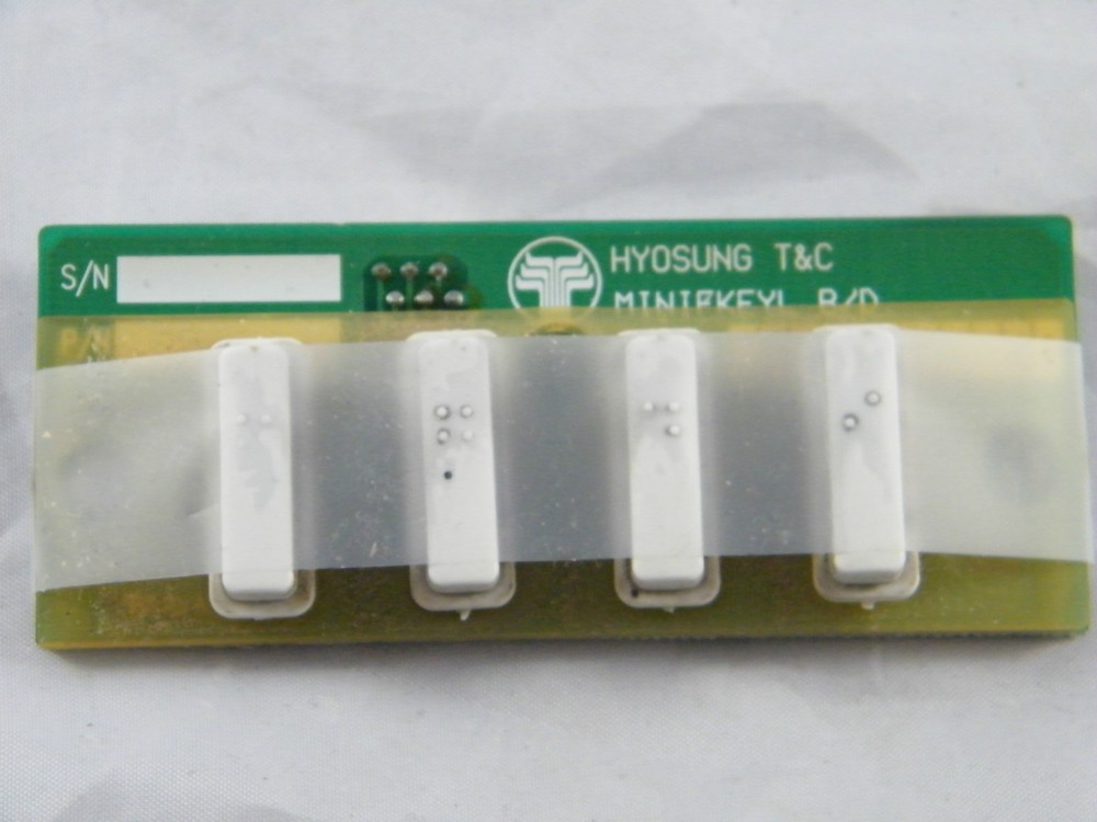 MINI-BANK 1000 ATM ~ DS-1100 FUNCTION KEYPAD OVERLAY