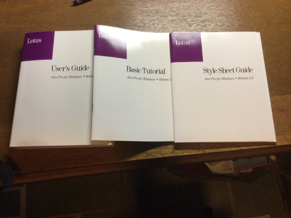 Lotus Notes 1-2-3 for Windows vers 1.1 brand new computer software