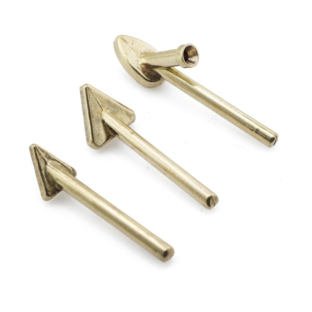 ZYAMY 4PCS Plastic Soldering Tip Triangle Smoothing Iron Tip...