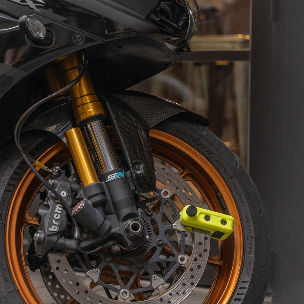 Hiplok MD1000 Disc Lock - Yellow
