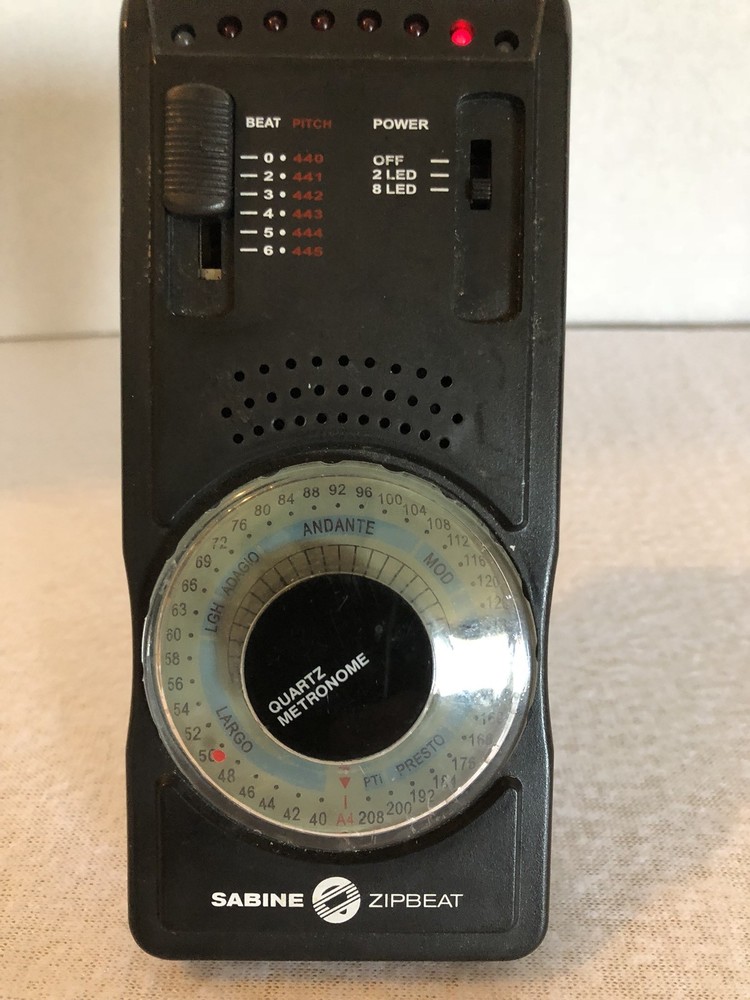 Sabine ZIPBEAT Quartz Metronome