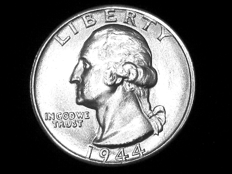1944-D Washington Quarter --- Very Choice Uncirculated